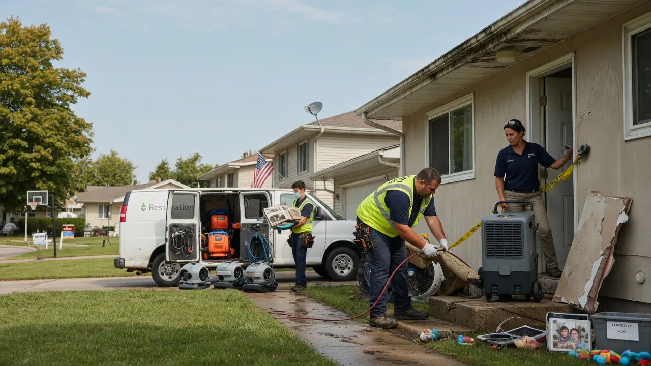 Water Damage Restoration in Gillett, PA near me